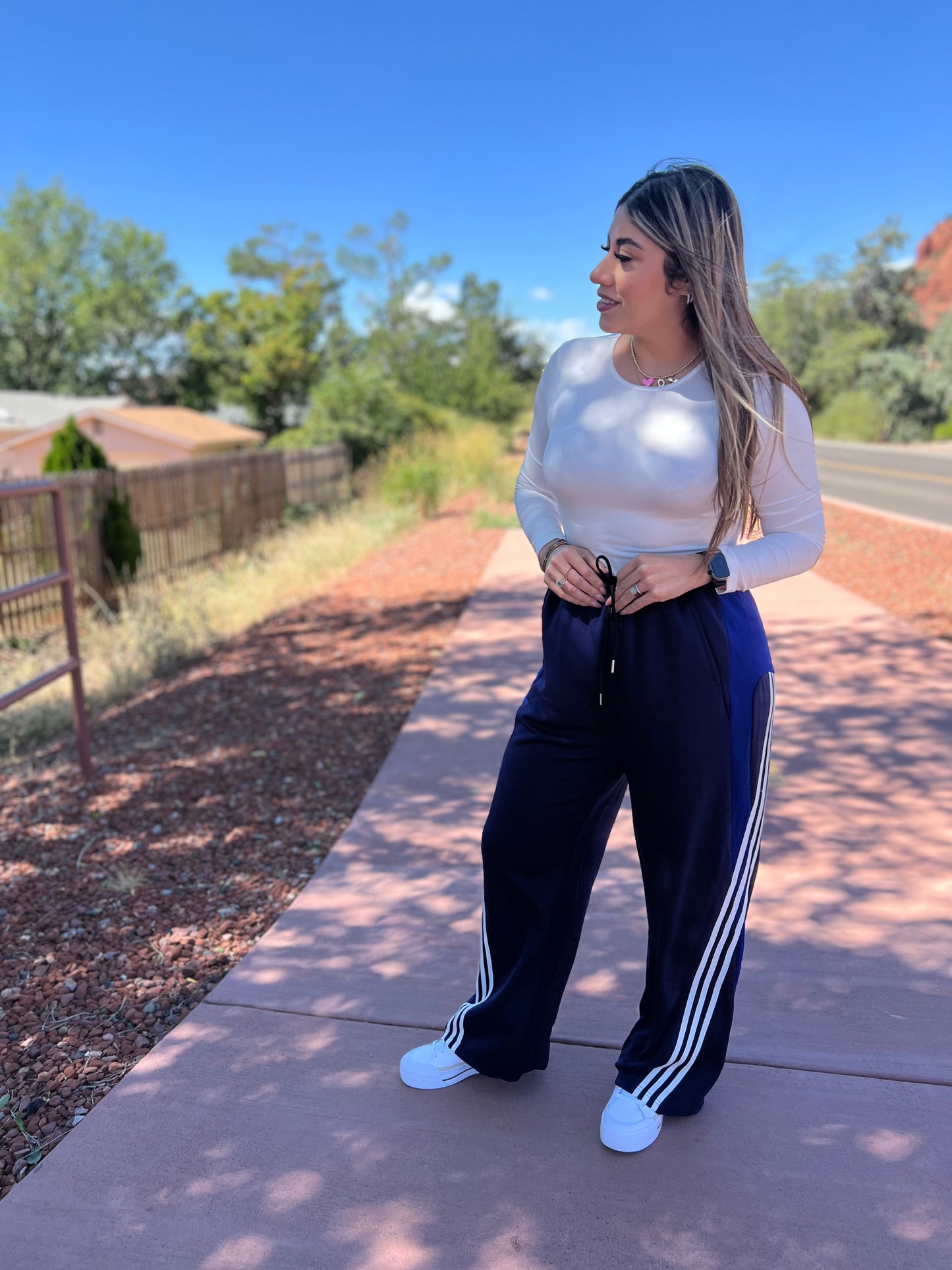 Blue pants