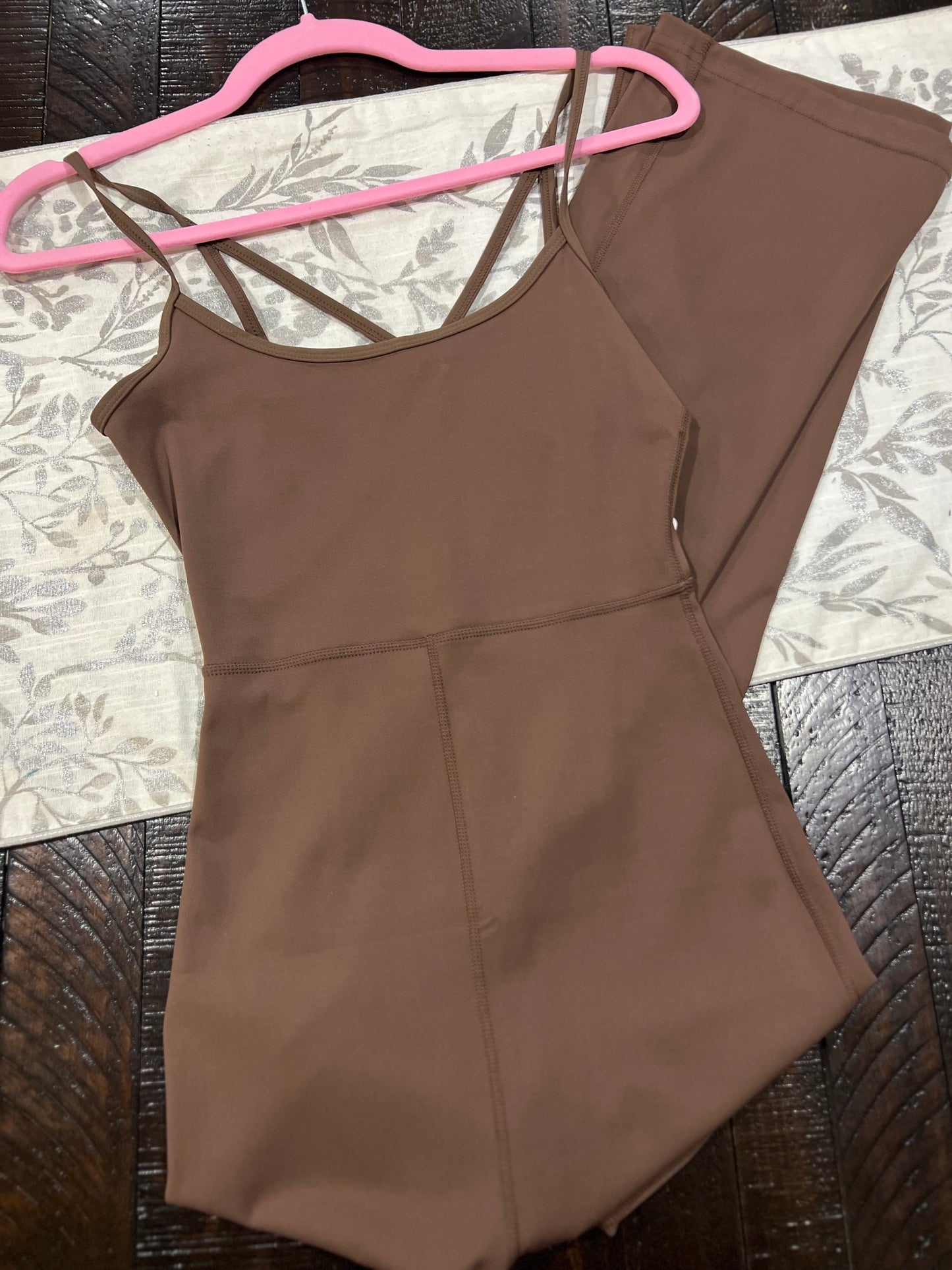 Mocha Jumpsuit