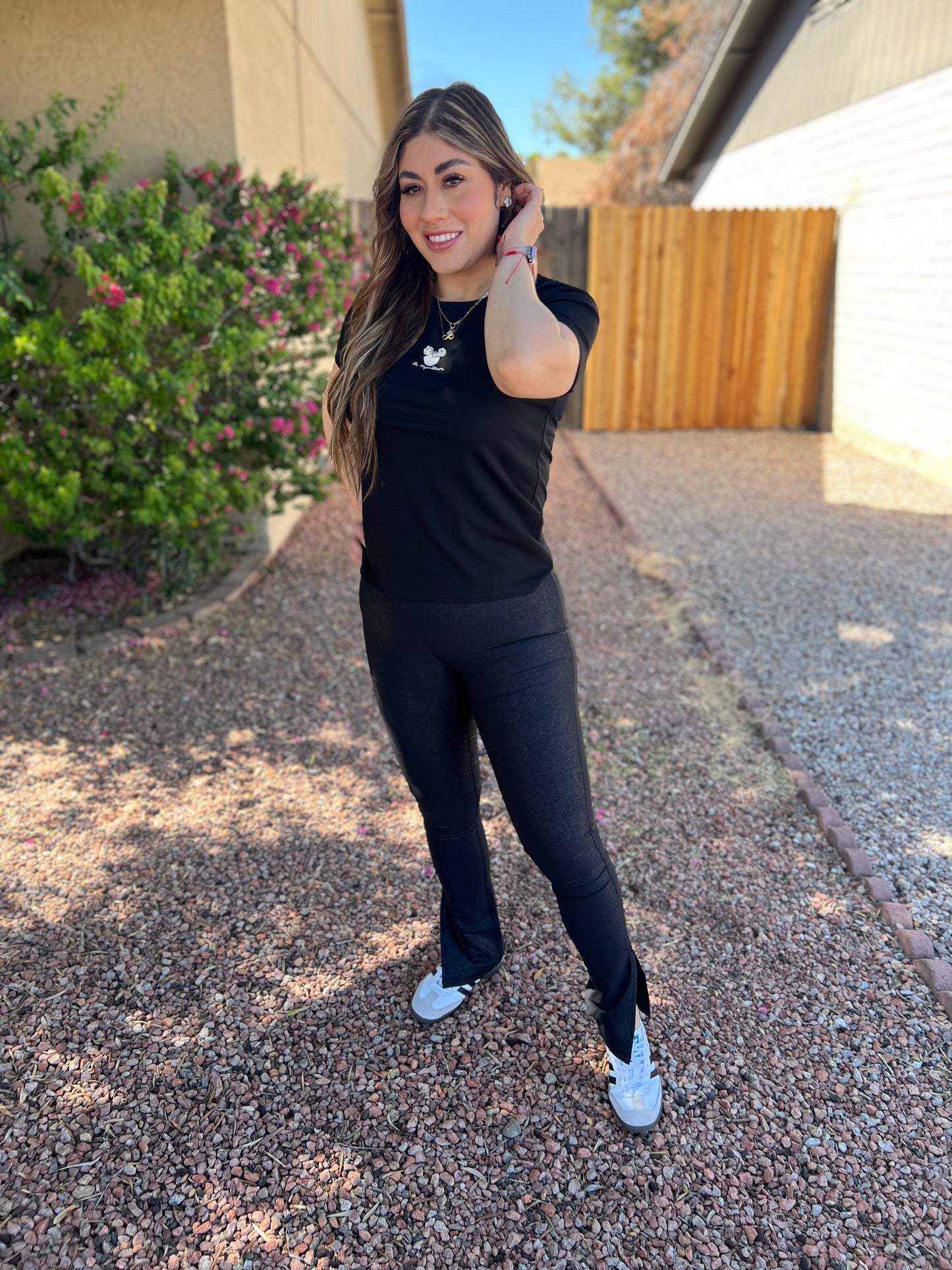 Selena Black Leggings
