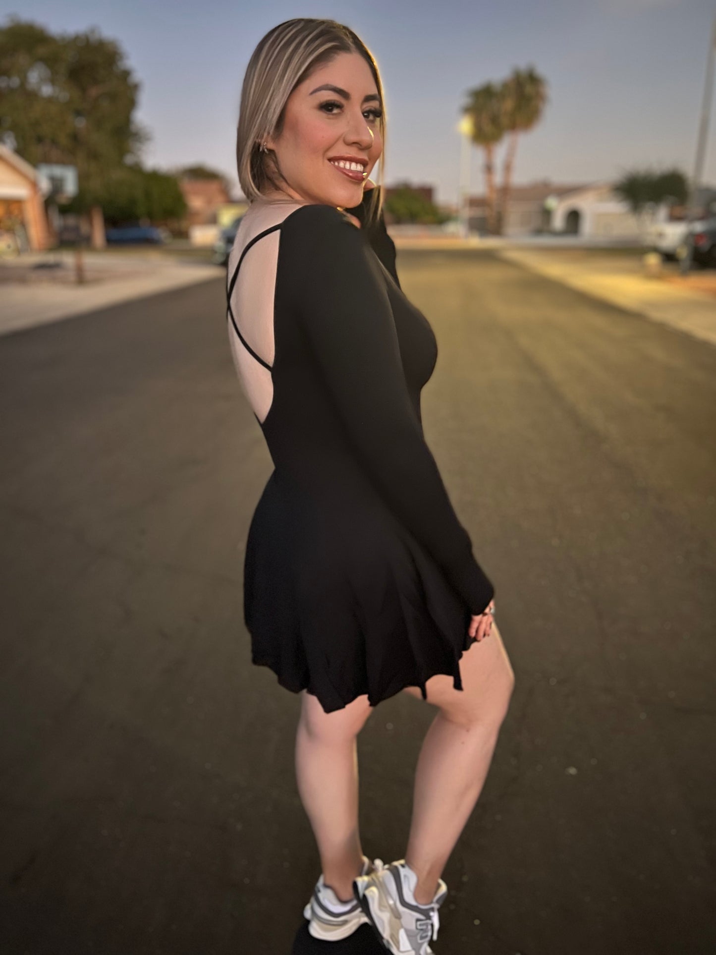 Girly Black Dress