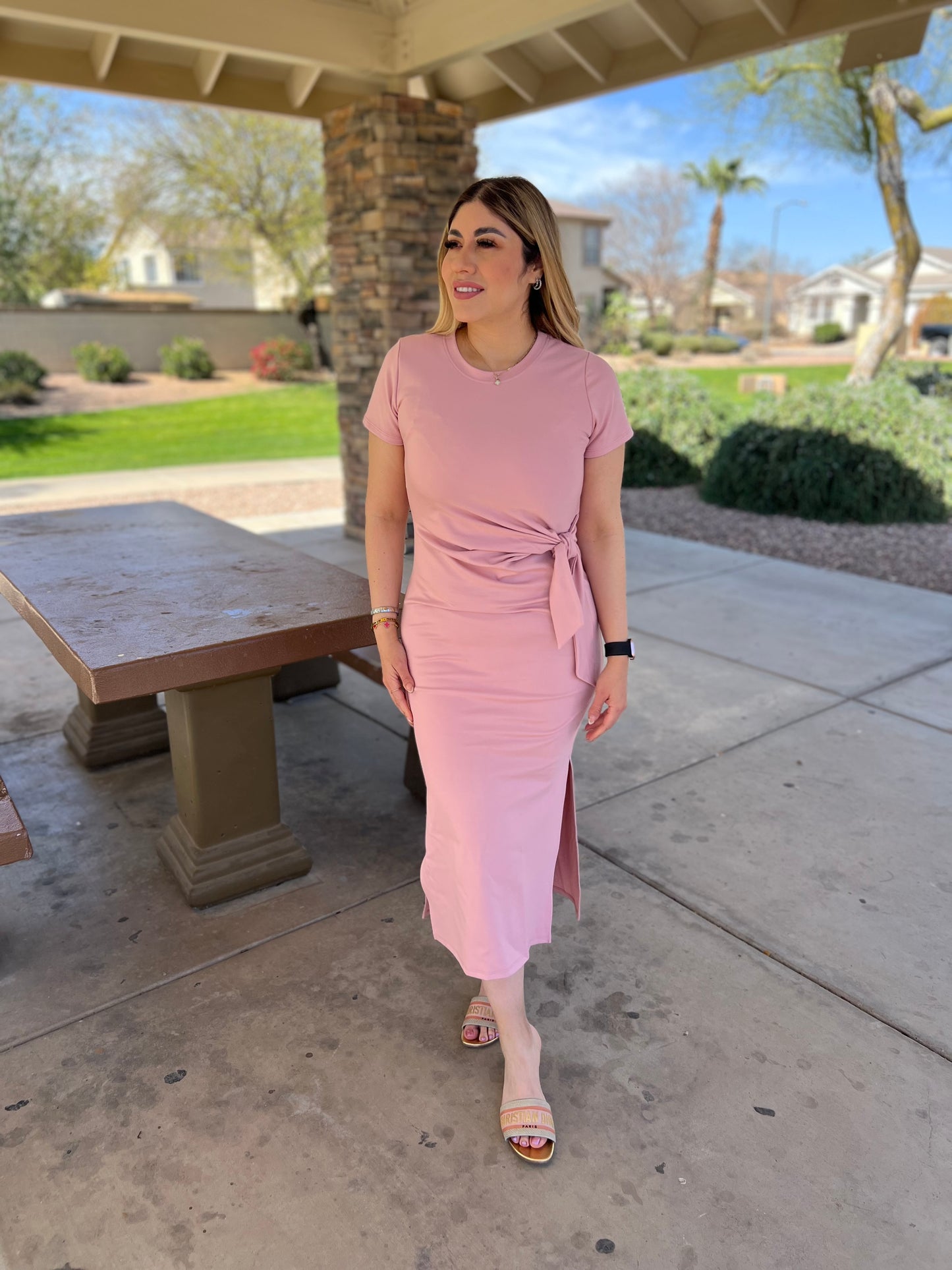 Pink Dress