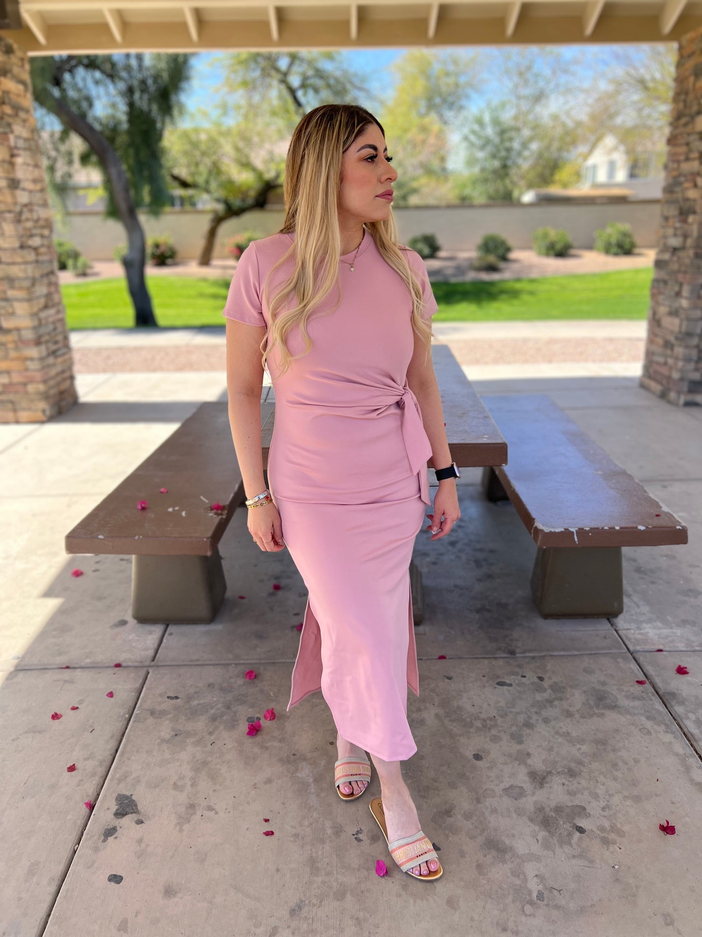 Pink Dress