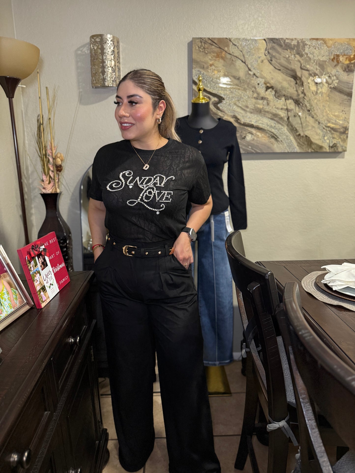 Sunday love shirt (lace)