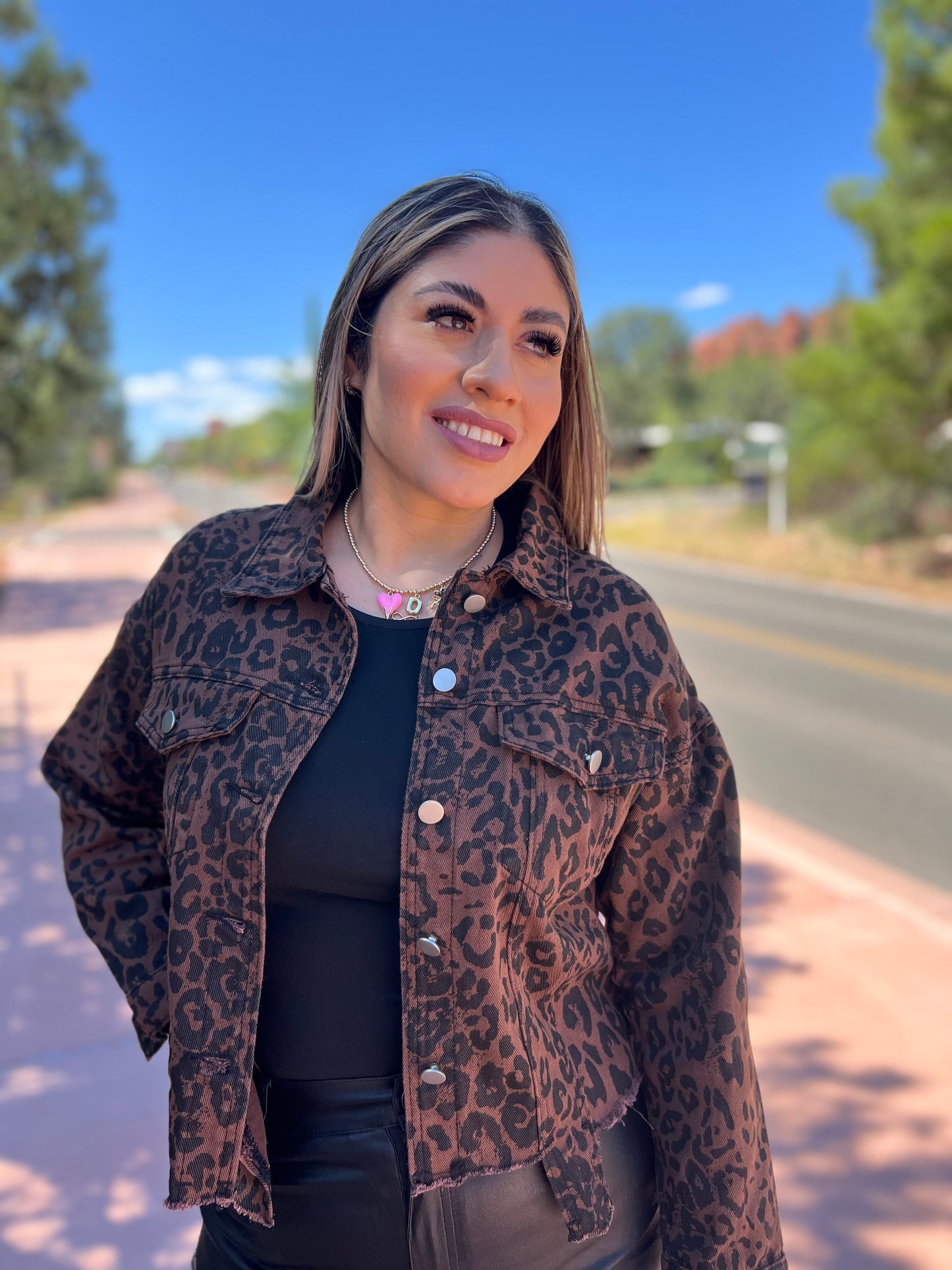 Cheetah print Jacket