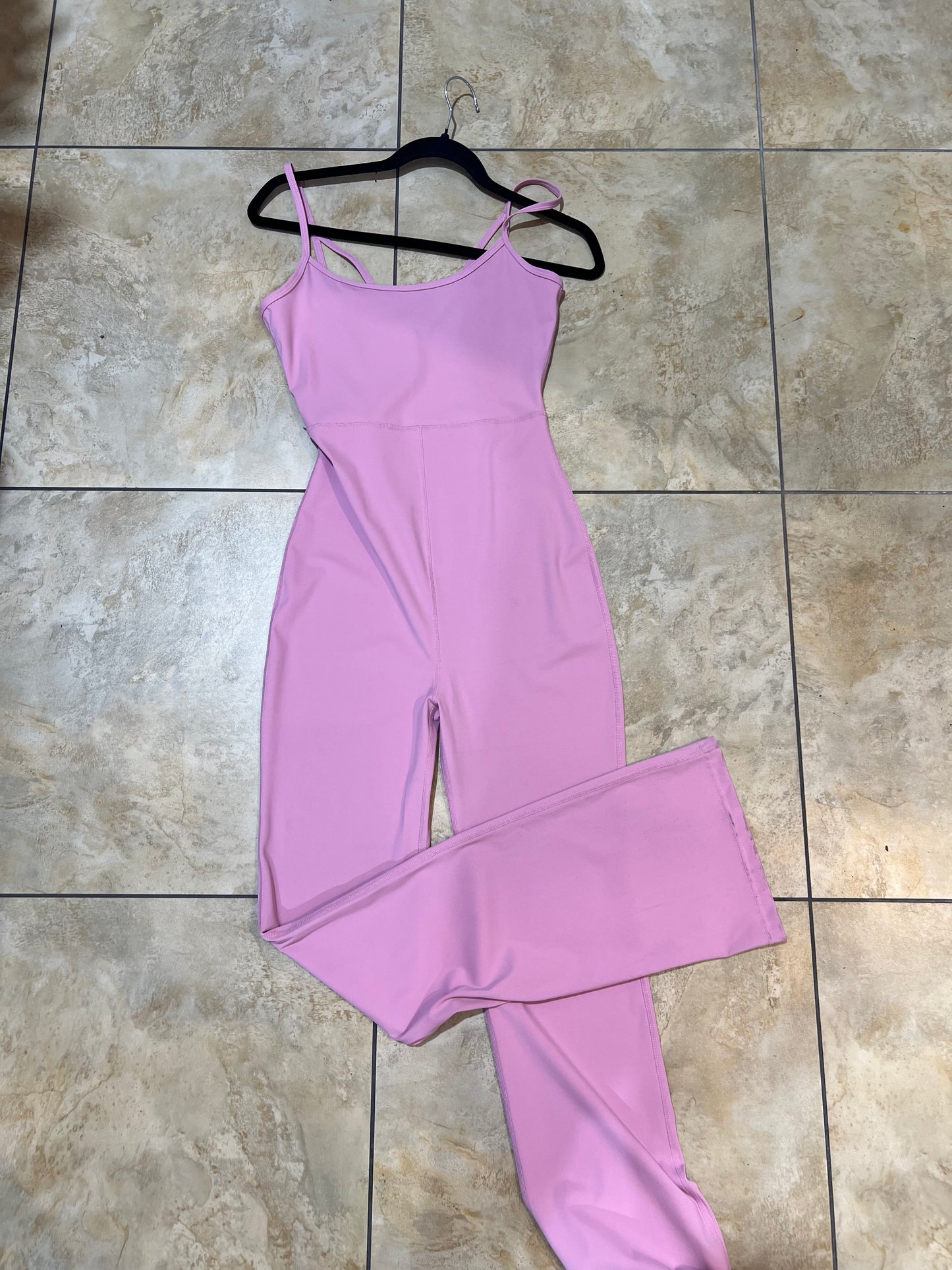 Pink jumpsuit