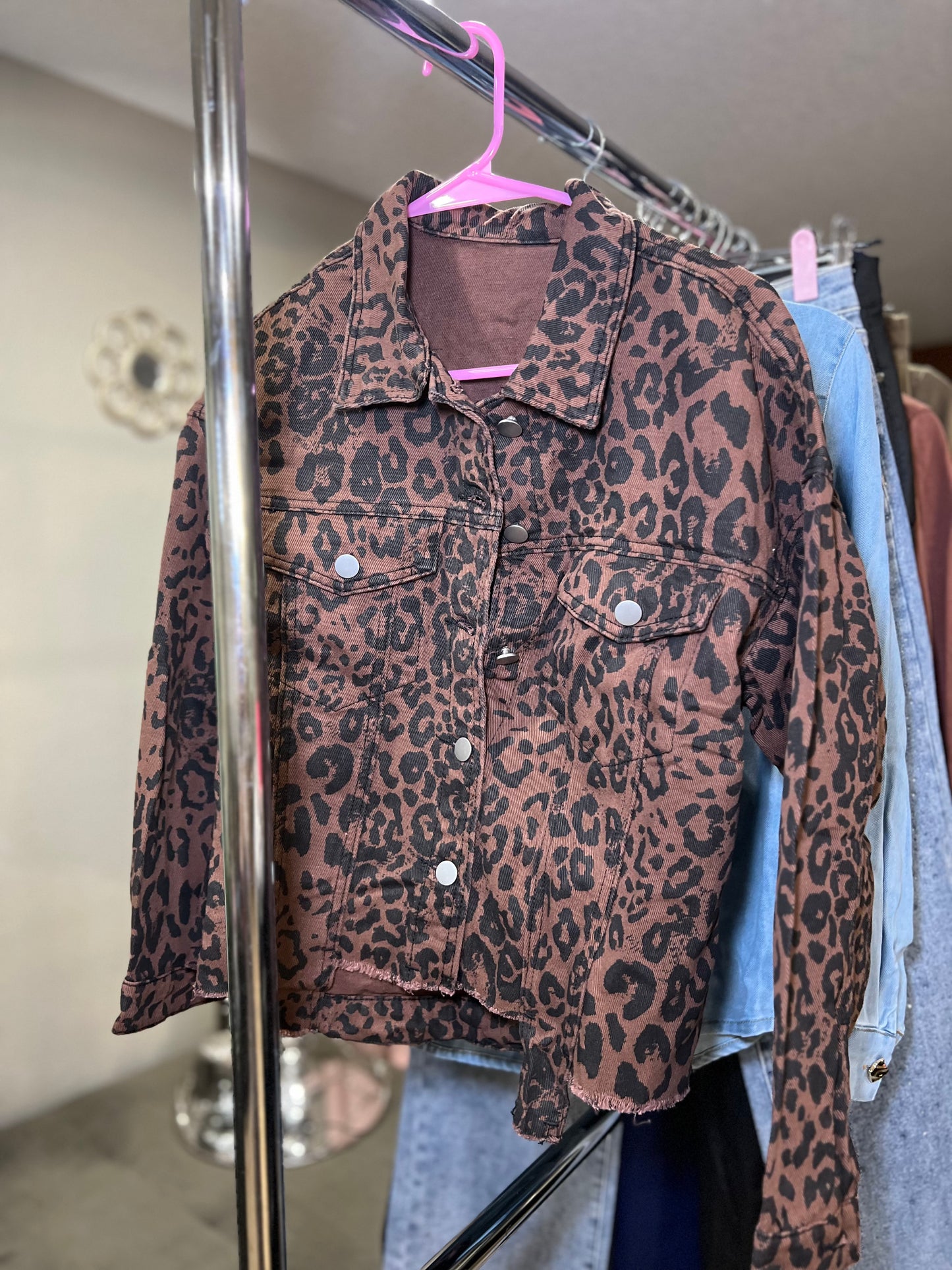 Cheetah print Jacket